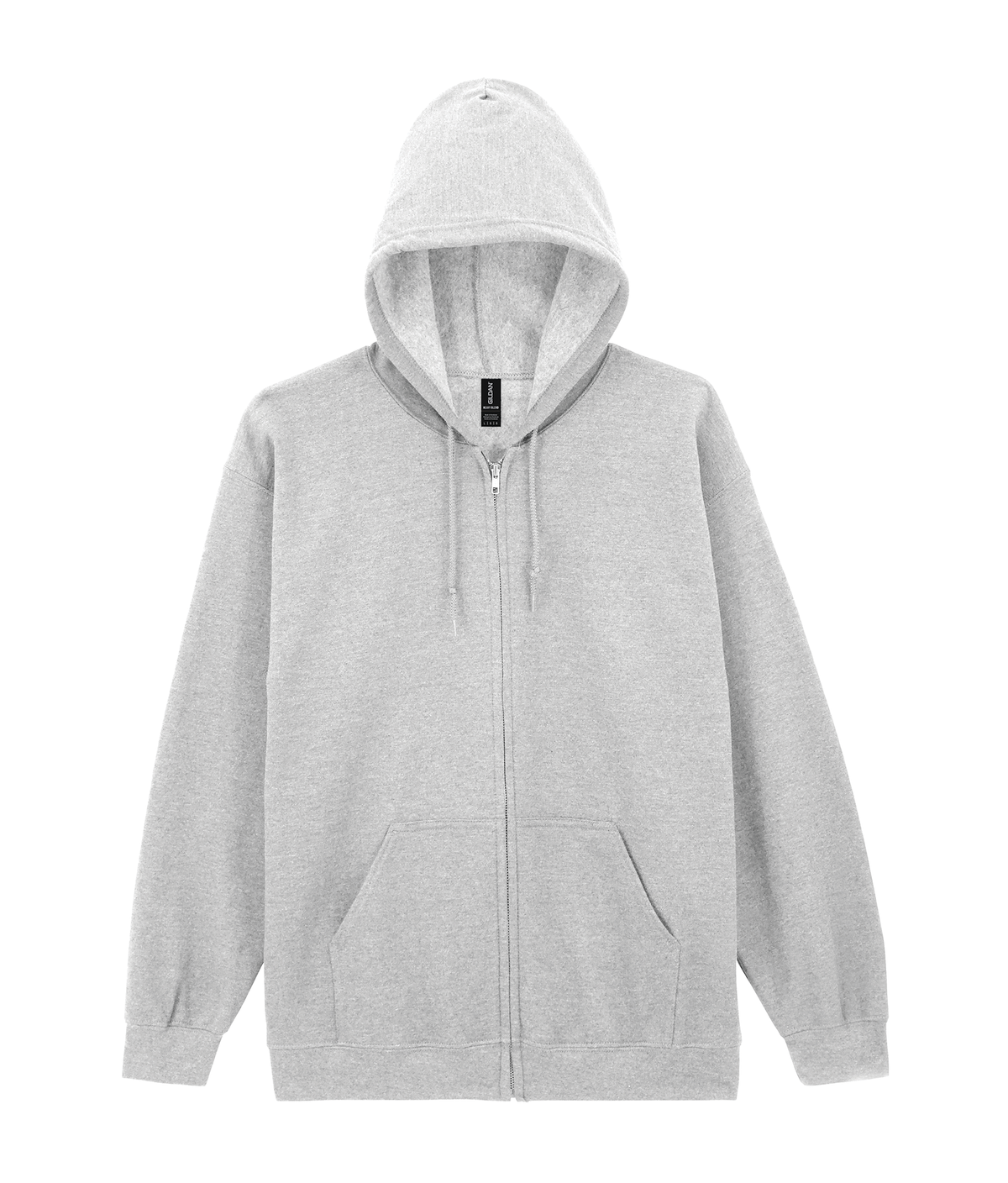 G18600 - Sudadera con Capucha y Cremallera Heavy Blend