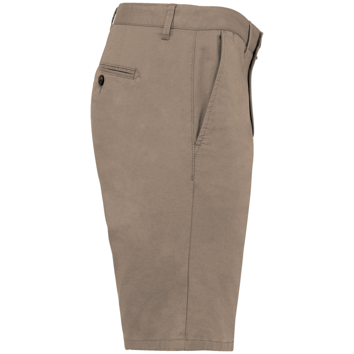 NS738 - Bermuda chino ecorresponsable hombre - Wet Sand - lateral
