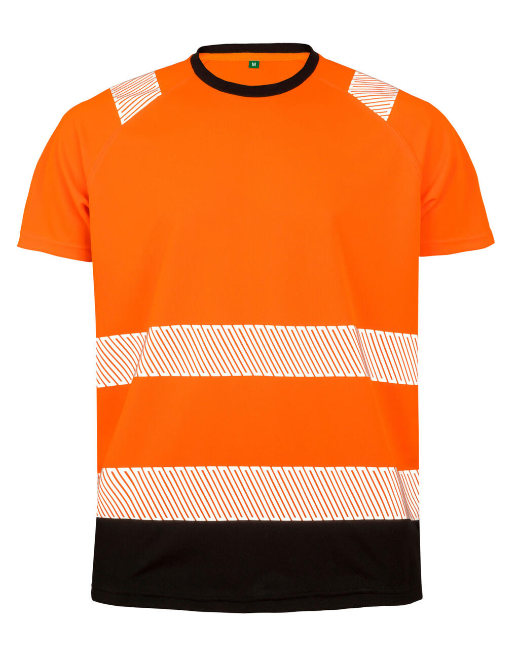 R502X - Recycled Safety T-Shirt - Fluorescent Orange