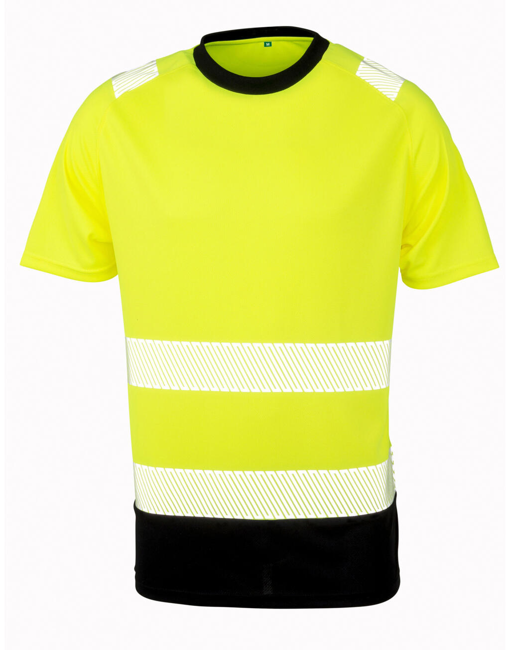 R502X - Recycled Safety T-Shirt - Fluorescent Yellow
