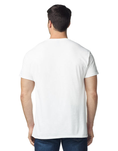 30NLB0 - Light Cotton Adult No Label T-Shirt - White