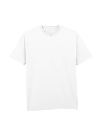 30NLB0 - Light Cotton Adult No Label T-Shirt - White