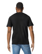 65ENLB0 - Softstyle Midweight Adult No Label Enzyme Wash T-S - Pitch Black