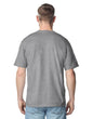 65ENLB0 - Softstyle Midweight Adult No Label Enzyme Wash T-S - Sport Grey (RS)