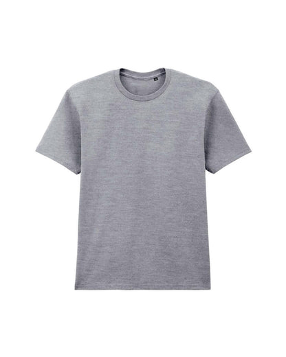 65ENLB0 - Softstyle Midweight Adult No Label Enzyme Wash T-S - Sport Grey (RS)