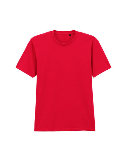65ENLB0 - Softstyle Midweight Adult No Label Enzyme Wash T-S - Red