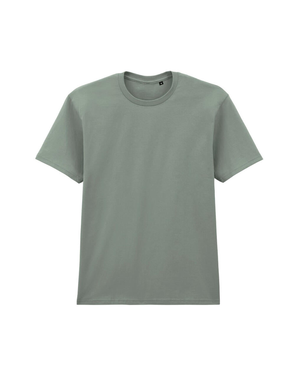 65ENLB0 - Softstyle Midweight Adult No Label Enzyme Wash T-S - Sage