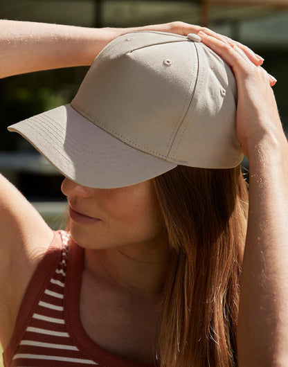 B62N - Organic Cotton 5 Panel - Stone