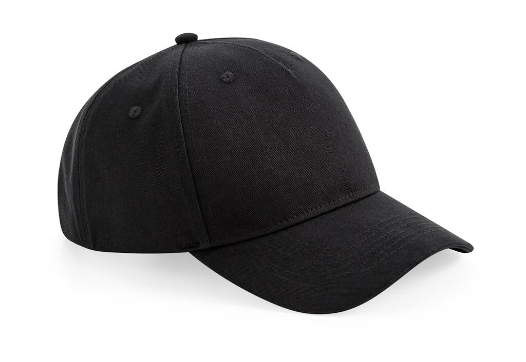 B62N - Organic Cotton 5 Panel - Black