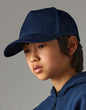 B63NB - Junior Organic Cotton 5 Panel Cap - Navy