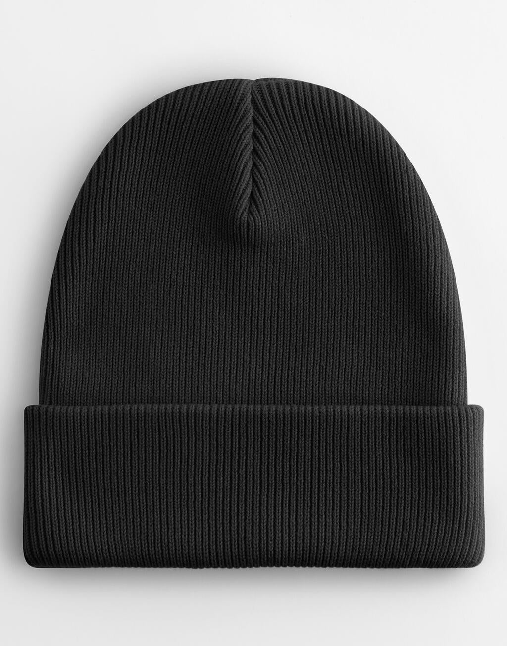 B45N - Organic Cotton Original Cuffed Beanie - Black