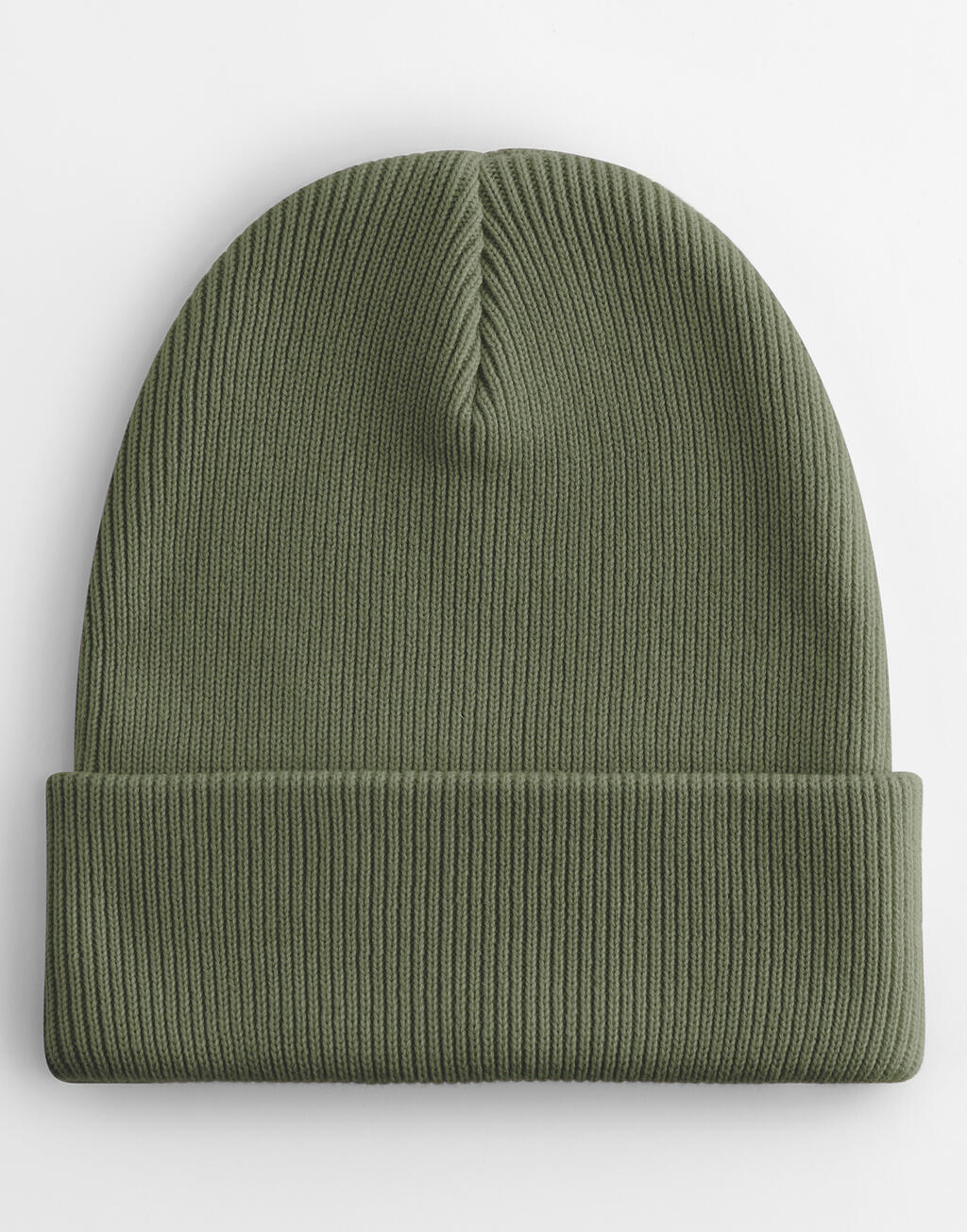 B45N - Organic Cotton Original Cuffed Beanie - Olive Green
