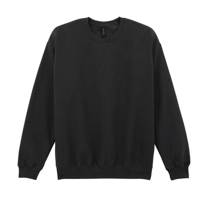 SF000 - Softstyle Midweight Fleece Adult Crewneck - Black
