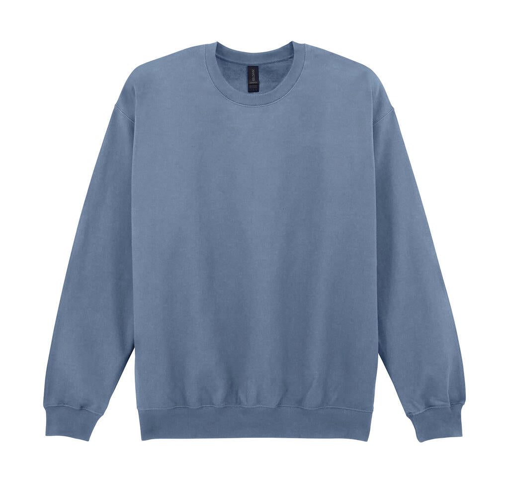 SF000 - Softstyle Midweight Fleece Adult Crewneck - Stone Blue