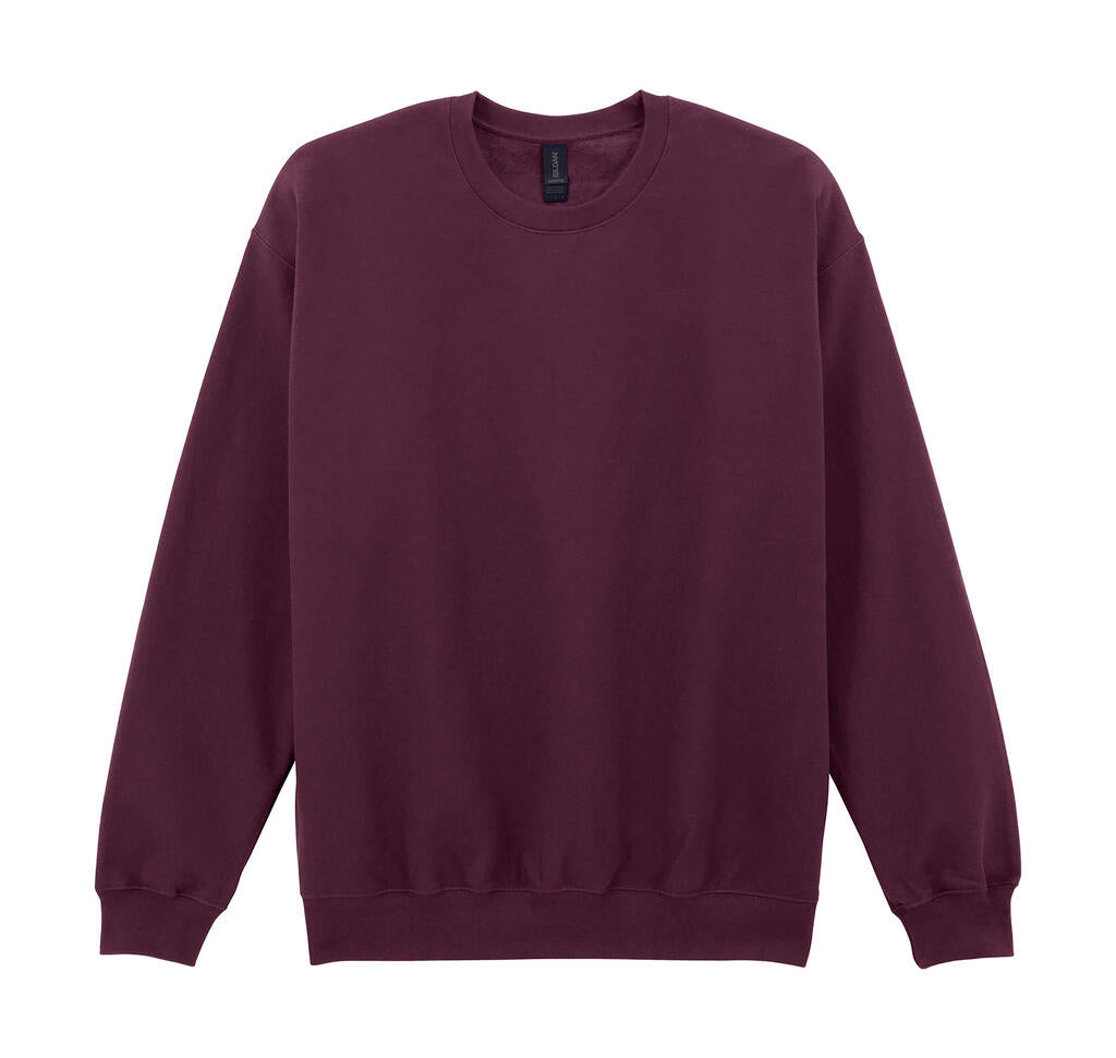 SF000 - Softstyle Midweight Fleece Adult Crewneck - Maroon