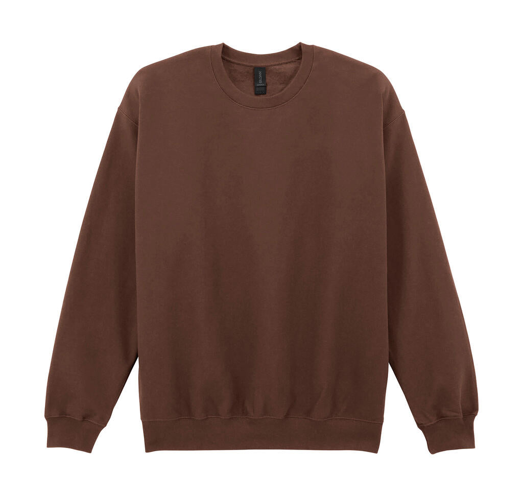 SF000 - Softstyle Midweight Fleece Adult Crewneck - Cocoa