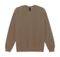 SF000 - Softstyle Midweight Fleece Adult Crewneck - Brown Savana