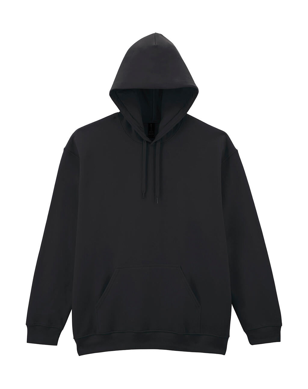 SF500 - Softstyle Midweight Fleece Adult Hoodie - Black