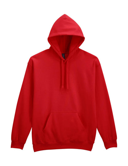 SF500 - Softstyle Midweight Fleece Adult Hoodie - Red