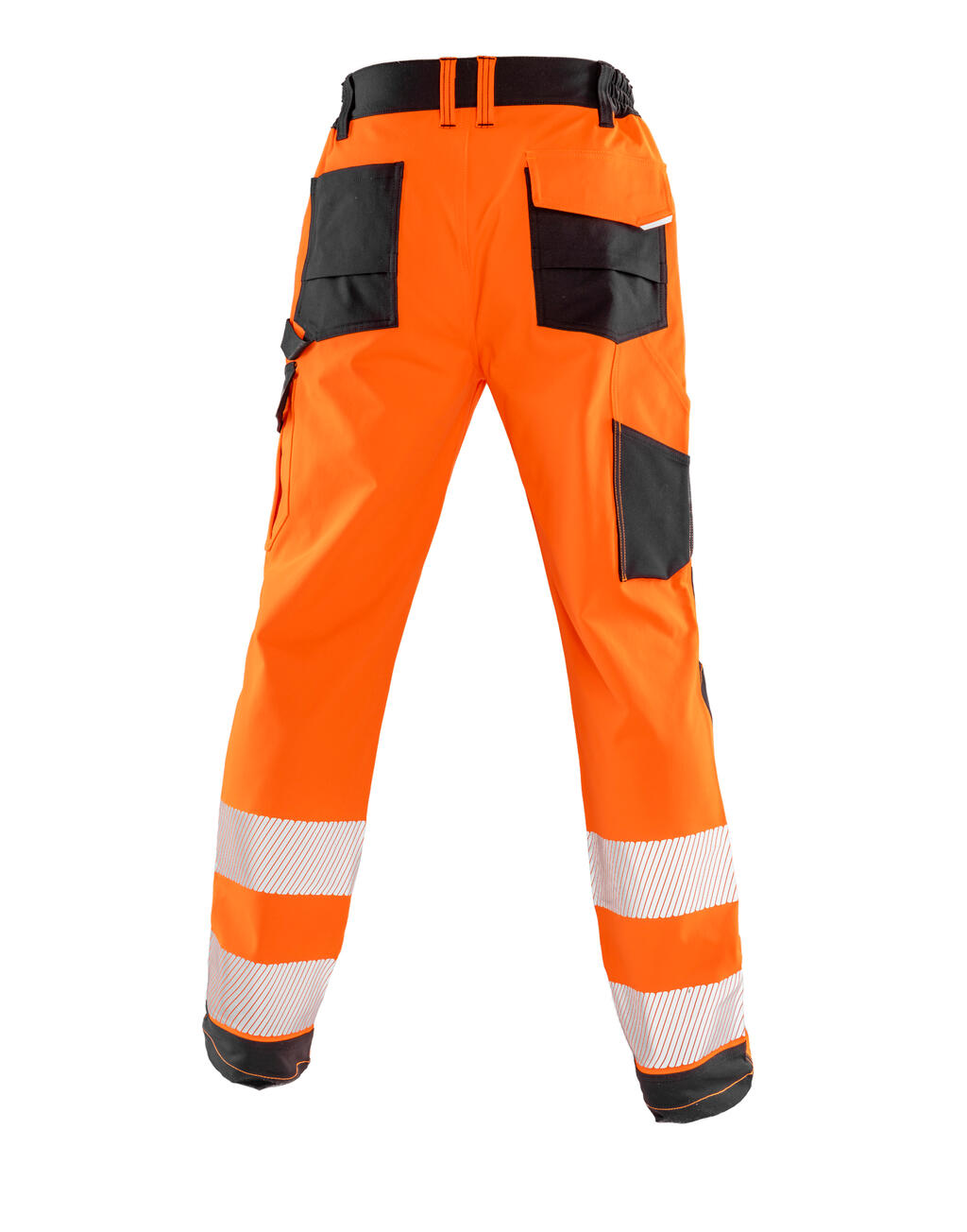 R517X - Recycled Stretch Safety Trouser - Fluo Orange