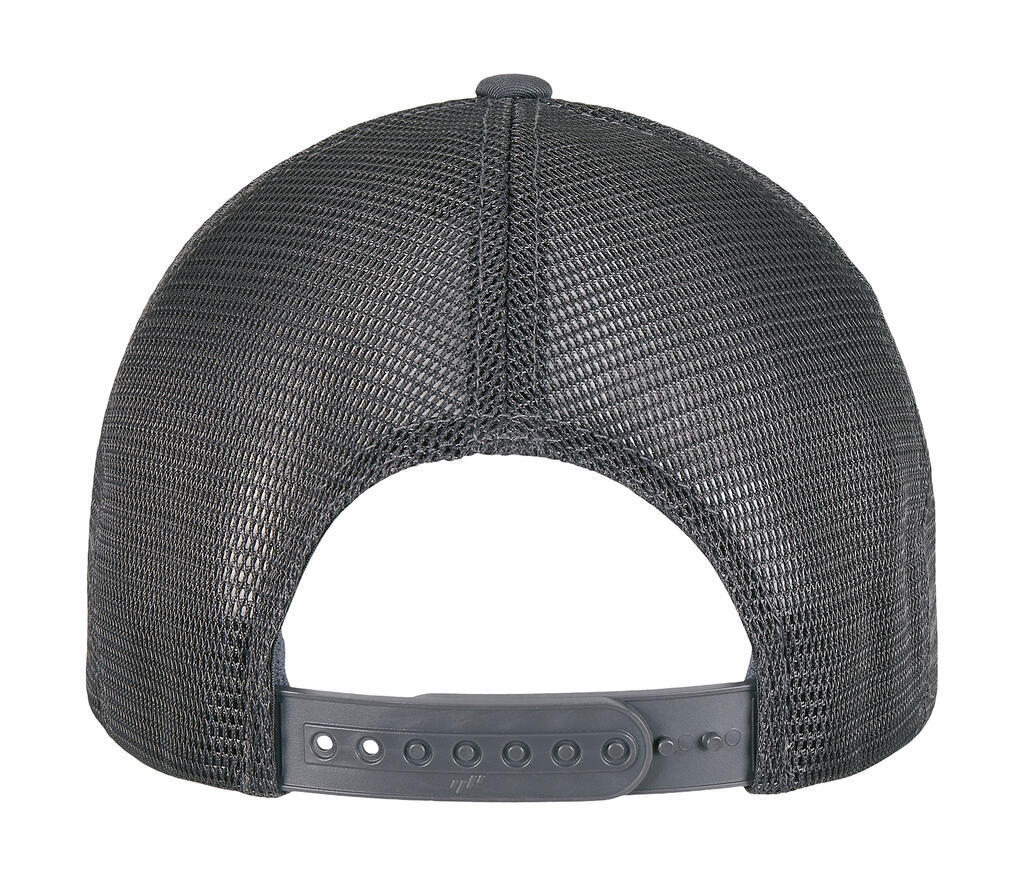 110PT - 110 Flexfit Melange Trucker - Heather/Navy 