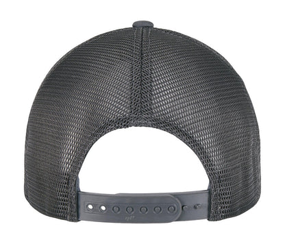 110PT - 110 Flexfit Melange Trucker - Heather/Navy 
