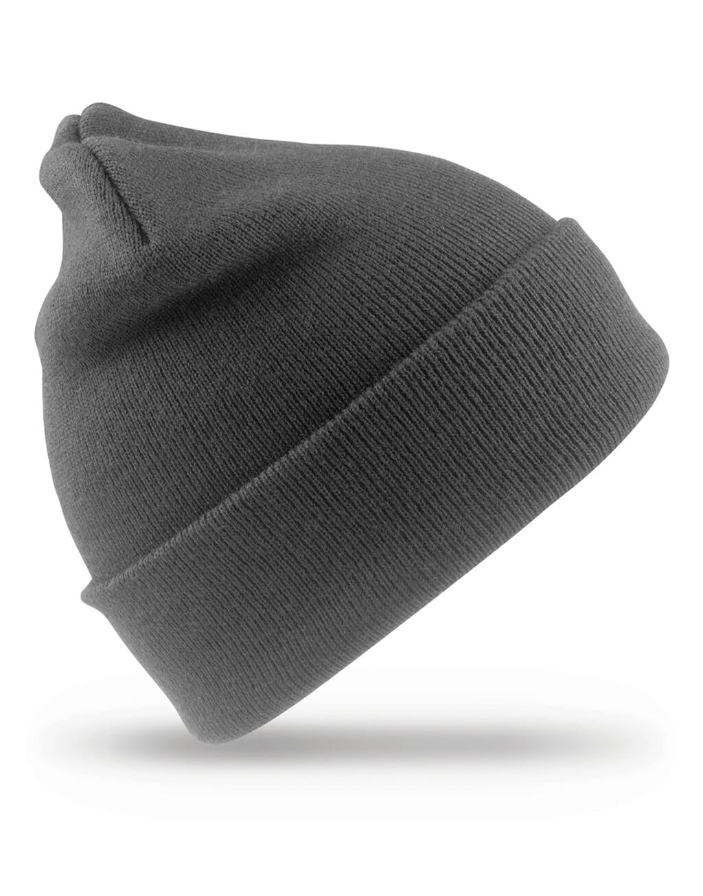 RC929X - Recycled Woolly Ski Hat - Charcoal