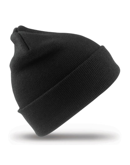 RC933X - Recycled Thinsulate™ Beanie - Black
