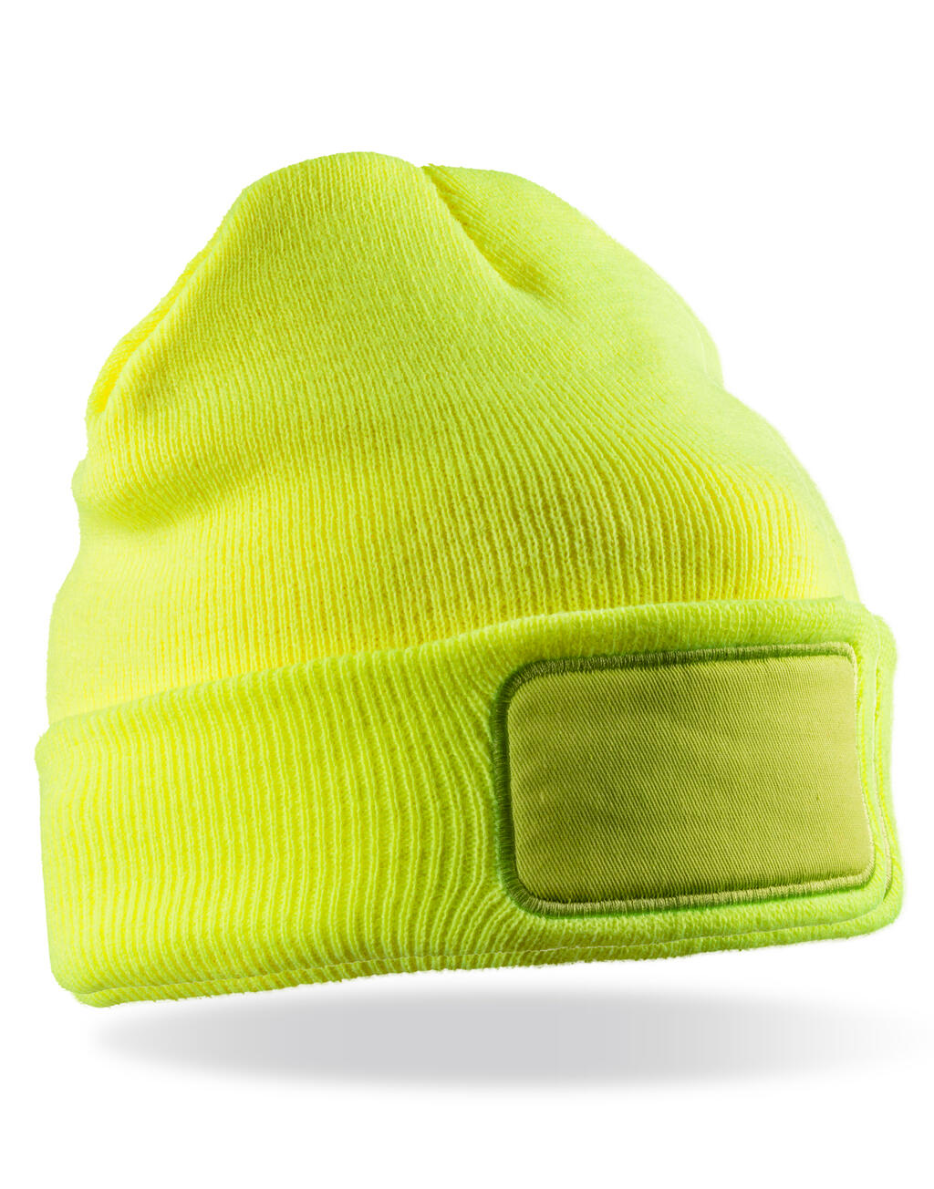 RC934X - Recycled Thinsulate™ Printers Beanie - Fluorescent Yellow