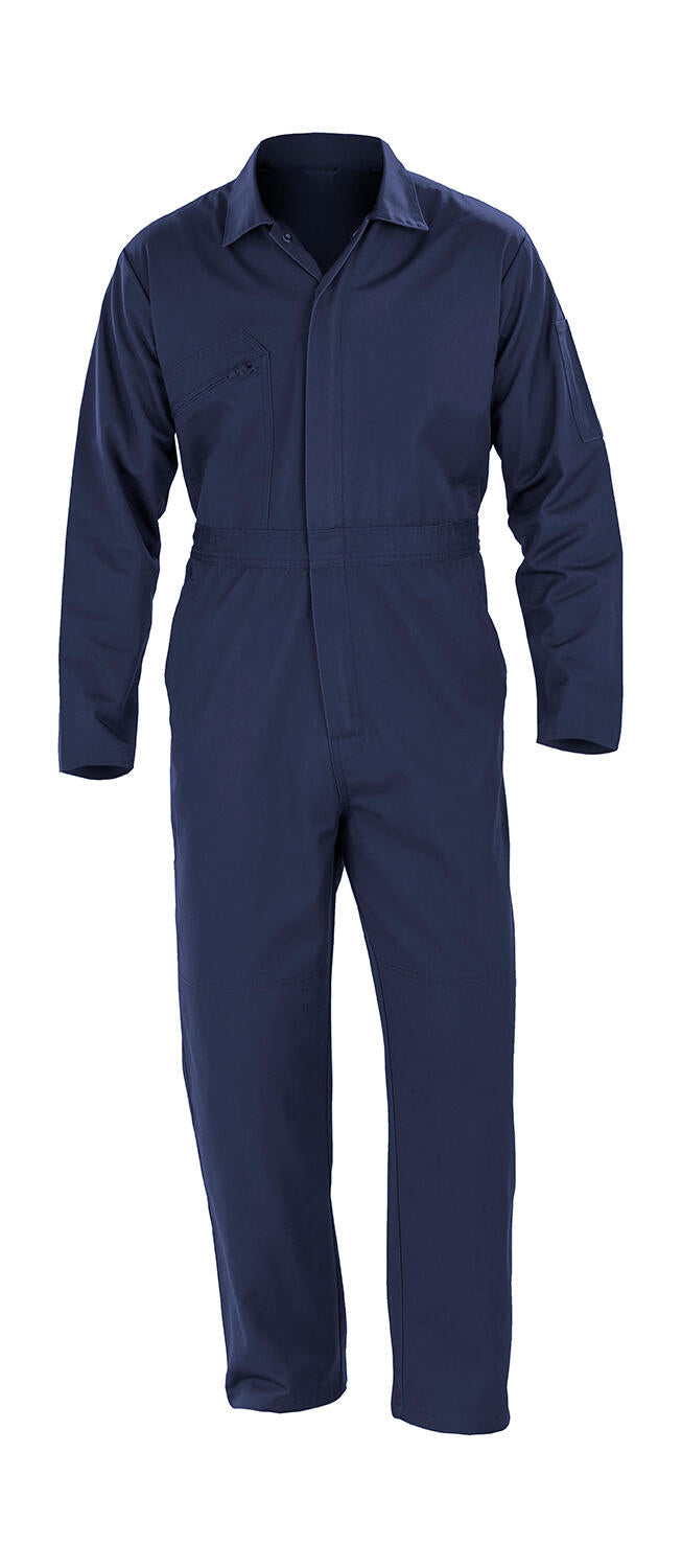 R510X - Recycled Action Overall with Zip Front - Navy