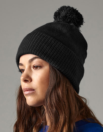 B439 - Thermal Snowstar® Beanie - Black
