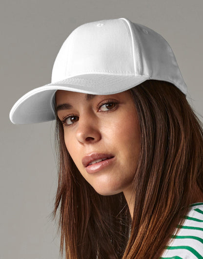 B648 - Urbanwear 6 Panel Snapback - White