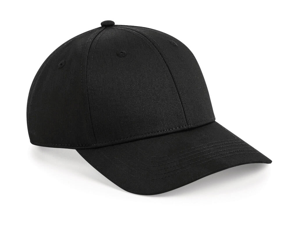 B648 - Urbanwear 6 Panel Snapback - Black