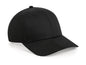 B648 - Urbanwear 6 Panel Snapback - Black