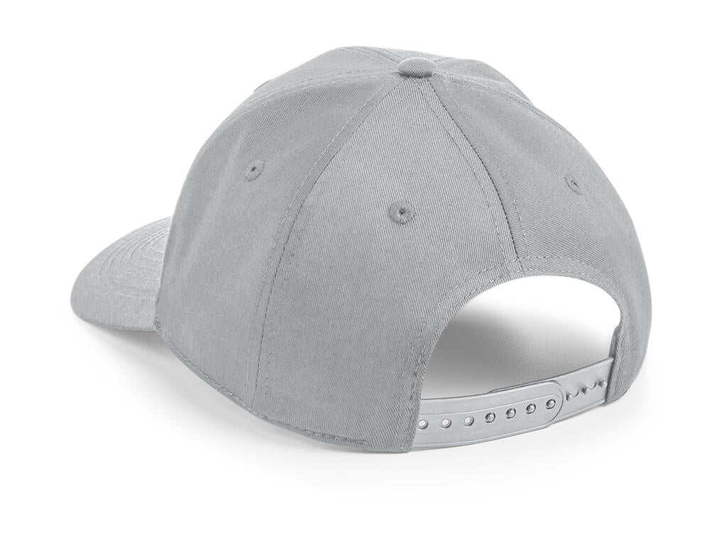 B648 - Urbanwear 6 Panel Snapback - Light Grey
