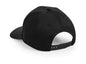 B649 - Urbanwear 5 Panel Snapback - Black
