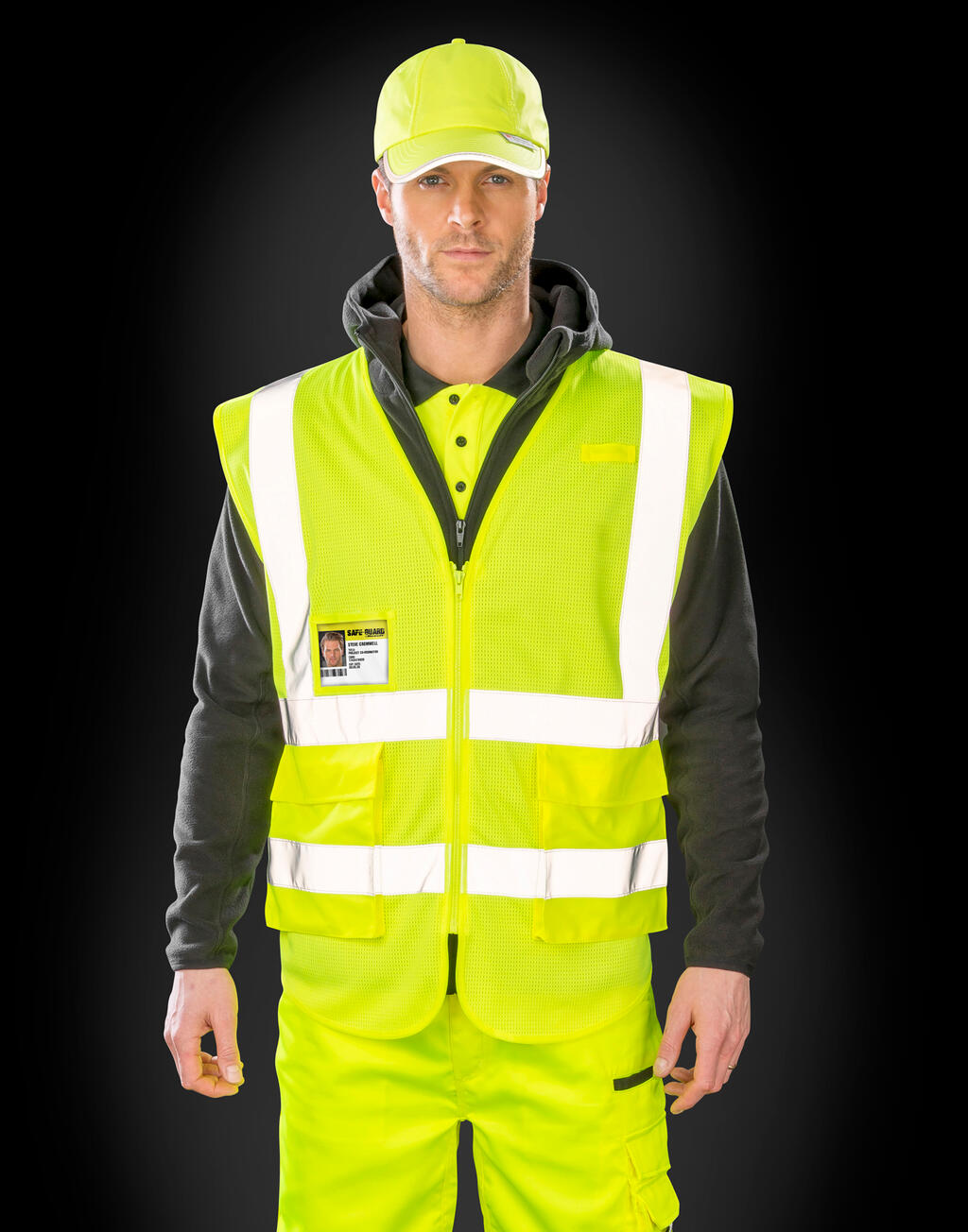 R479X - Executive Cool Mesh Safety Vest - Fluorescent Yellow