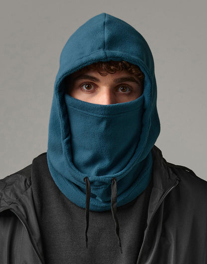 B282R - Recycled Fleece Hood - Petrol