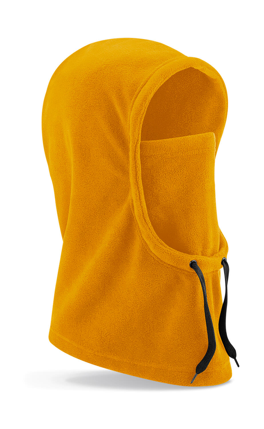B282R - Recycled Fleece Hood - Mustard