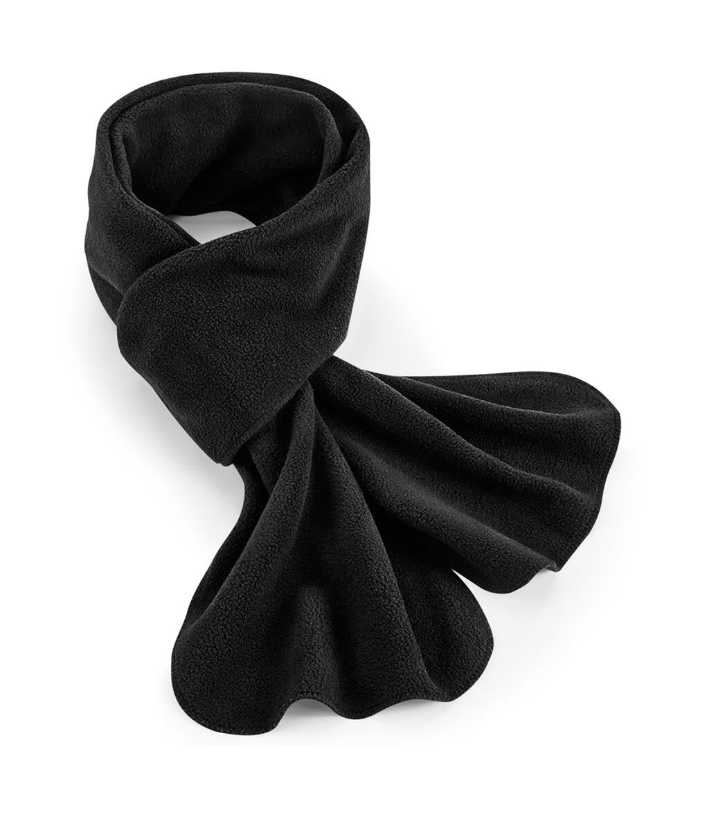 B293R - Recycled Fleece Scarf - Black