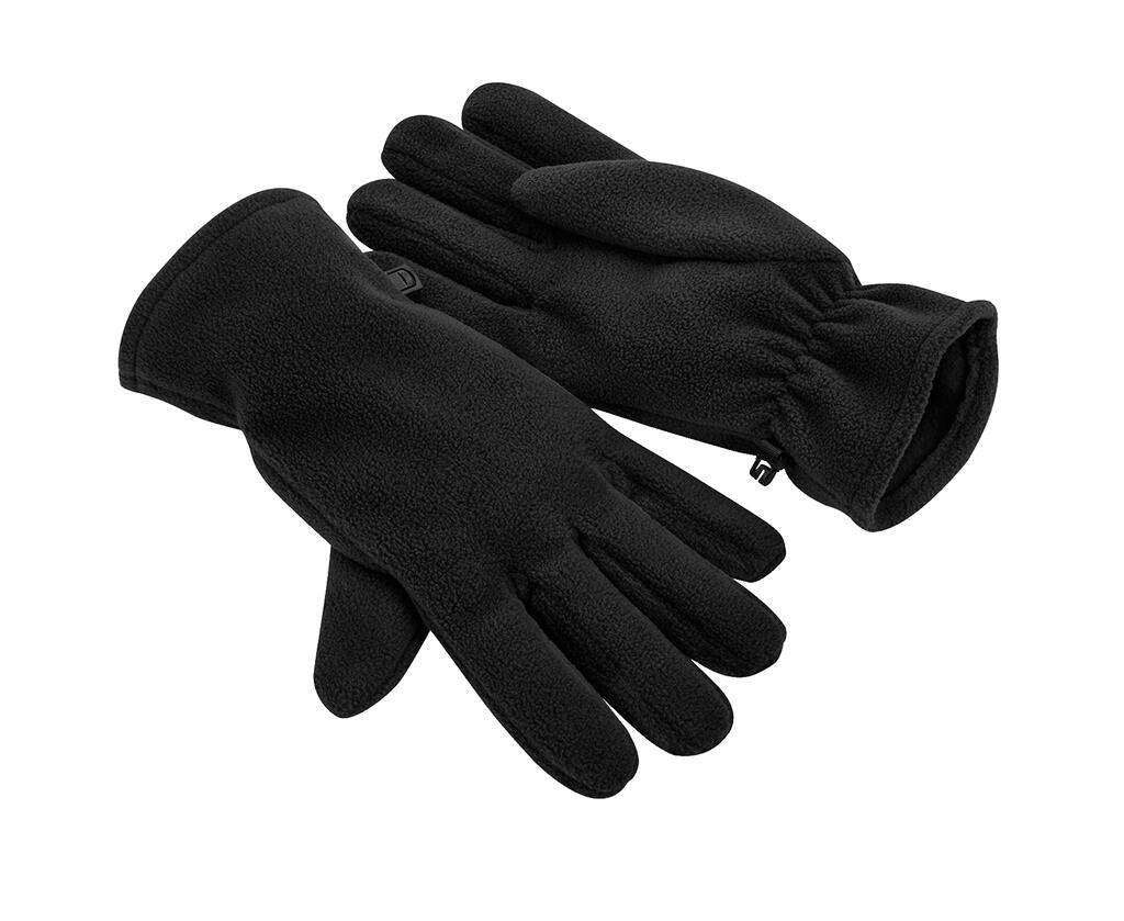 B298R - Recycled Fleece Gloves - Black