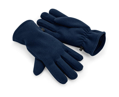 B298R - Recycled Fleece Gloves - French Navy