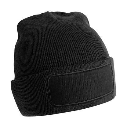 B445R - Recycled Original Patch Beanie - Black