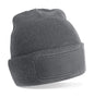 B445R - Recycled Original Patch Beanie - Graphite Grey