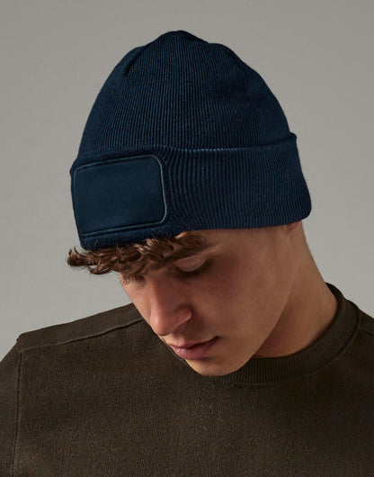 B445R - Recycled Original Patch Beanie - French Navy