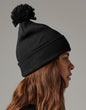 B450N - Organic Cotton Snowstar® Beanie - Black