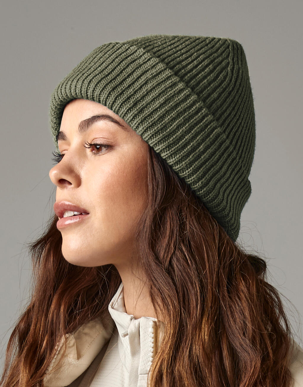 B508R - Wind Resistant Breathable Elements Beanie - Olive Green