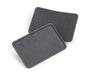 B600 - Cotton Removable Patch - Graphite Grey