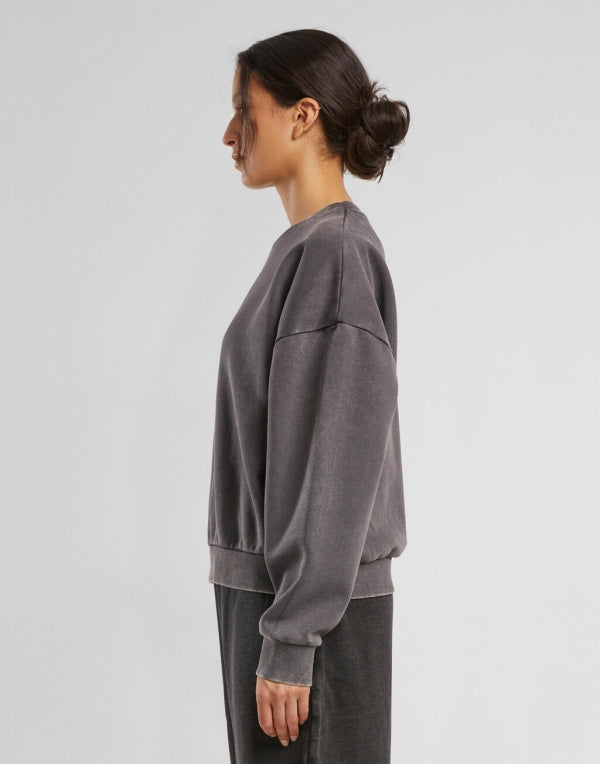 BY301 - Sudadera de Cuello Redondo Vintage Heavy Mujer