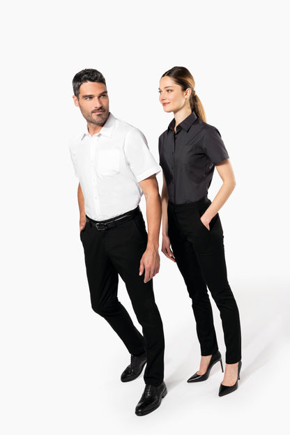 K543 - Camisa popelina manga corta Unisex